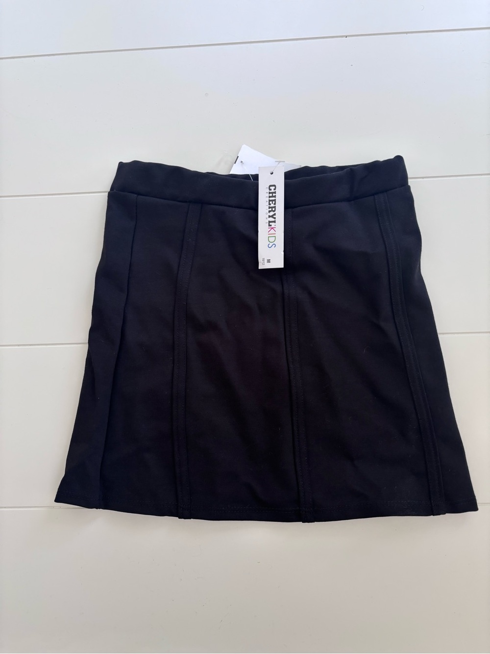 Black A-Line Girls' Skirt